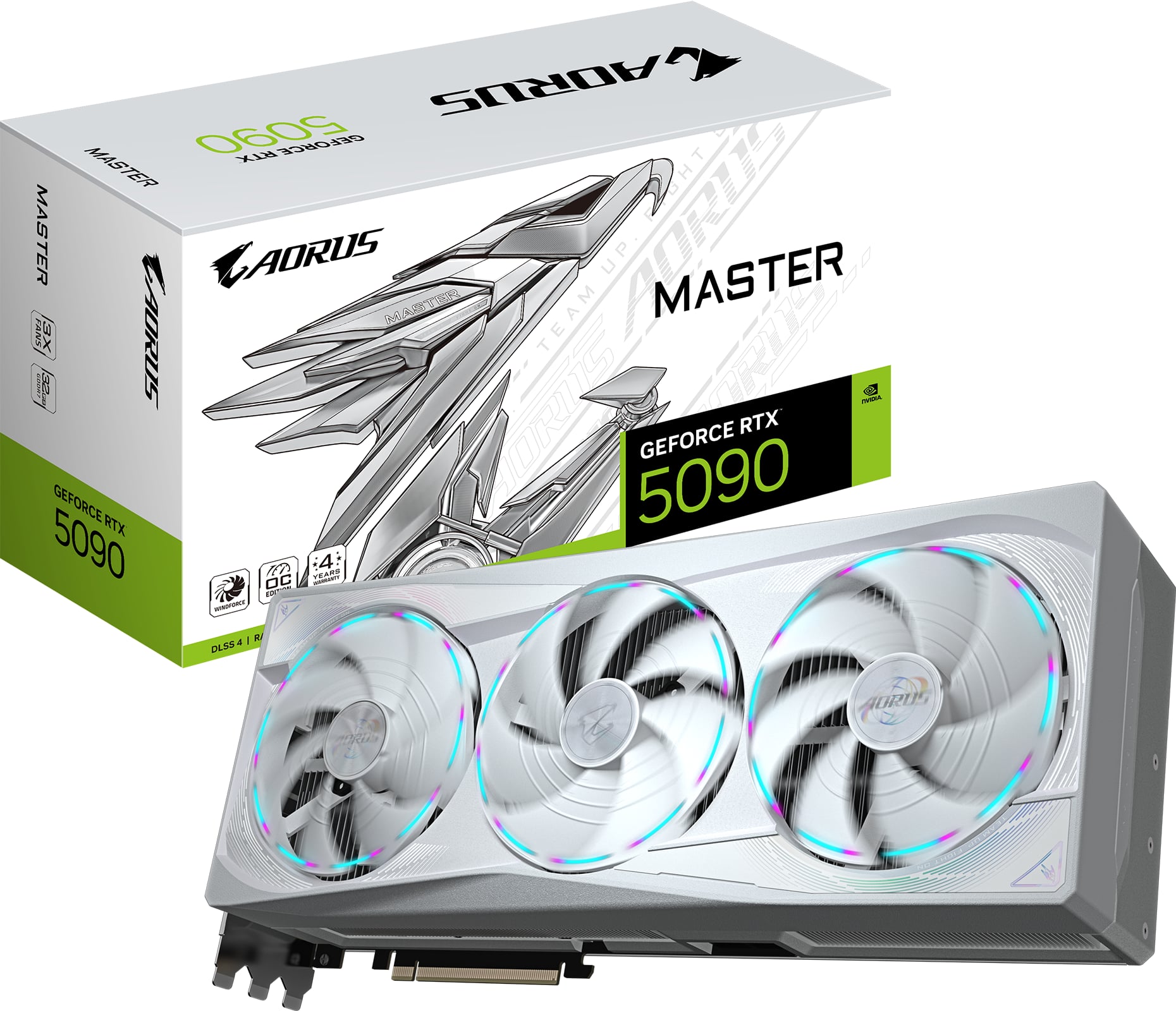 AORUS GeForce RTX™ 5090 MASTER ICE 32G